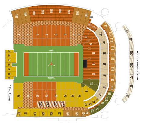 texas longhorns football stadium seating chart|texas longhorns football seating chart.